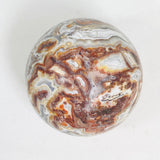 Mexican Crazy Lace Agate Sphere MAS-03 - Nature's Magick