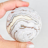 Mexican Crazy Lace Agate Sphere MAS-05 - Nature's Magick