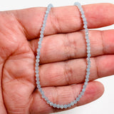 Micro Bead Necklace - Aquamarine - Nature's Magick