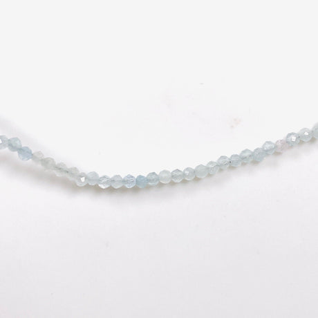 Micro Bead Necklace - Aquamarine - Nature's Magick