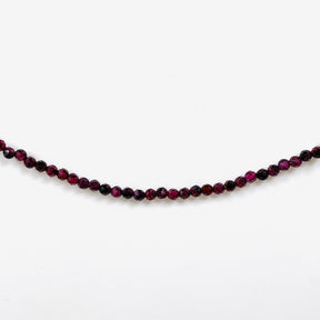Micro Bead Necklace - Garnet - Nature's Magick