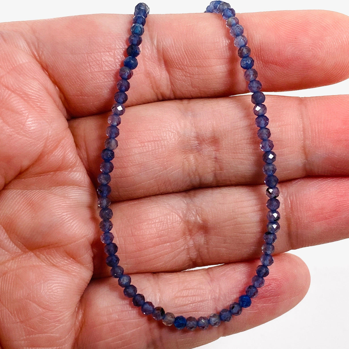 Micro Bead Necklace - Iolite - Nature's Magick