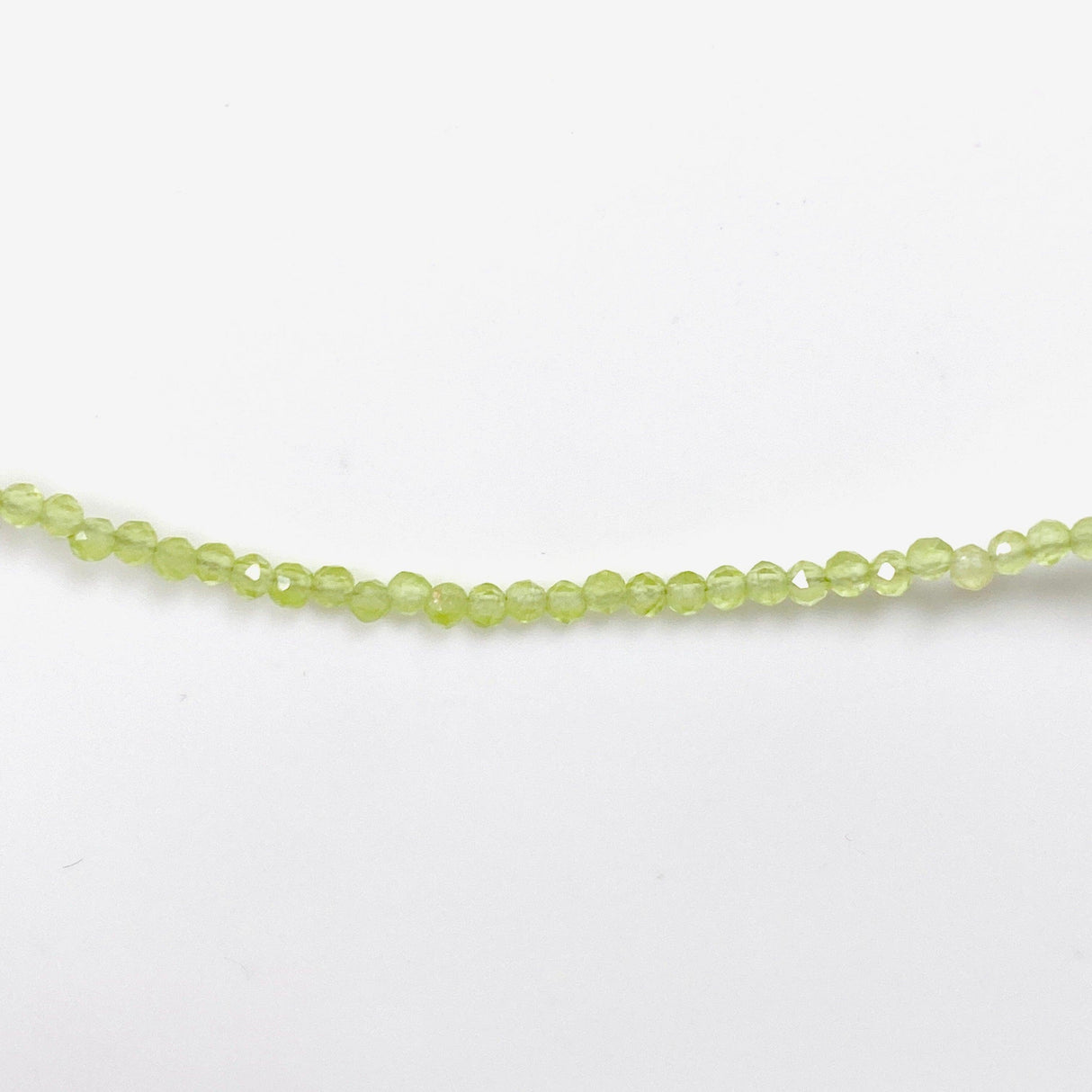 Micro Bead Necklace - Peridot - Nature's Magick