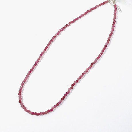 Micro Bead Necklace - Pink Tourmaline - Nature's Magick