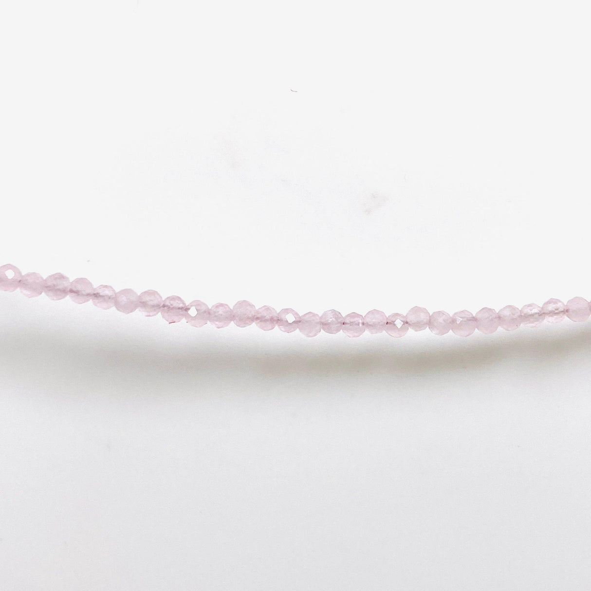 Micro Bead Necklace - Rose Quartz - Nature's Magick