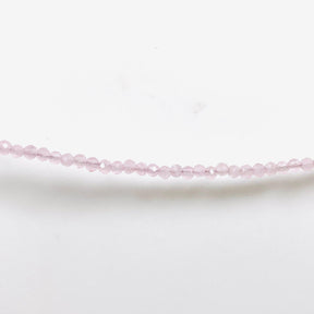 Micro Bead Necklace - Rose Quartz - Nature's Magick