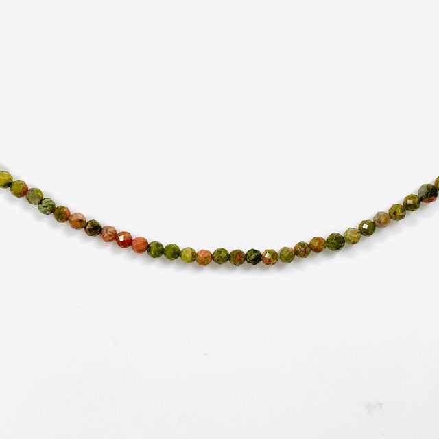Micro Bead Necklace - Unakite - Nature's Magick