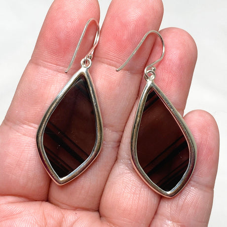 Midnight Obsidian Freeform Earrings KEGJ1500 - Nature's Magick