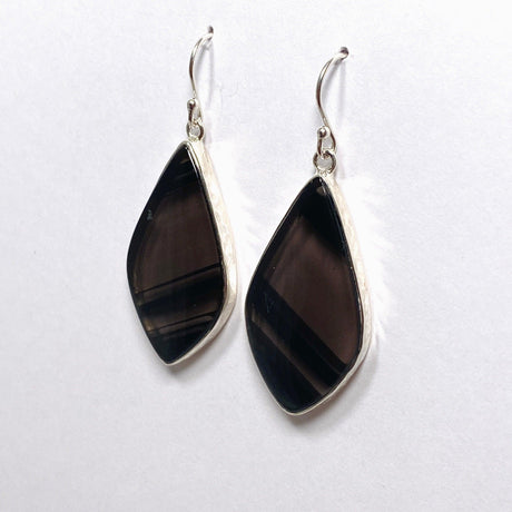 Midnight Obsidian Freeform Earrings KEGJ1500 - Nature's Magick