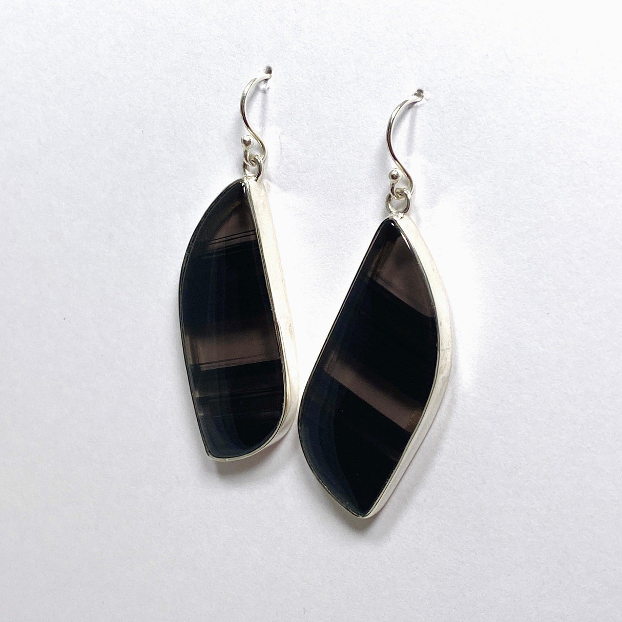 Midnight Obsidian Freeform Earrings KEGJ1501 - Nature's Magick
