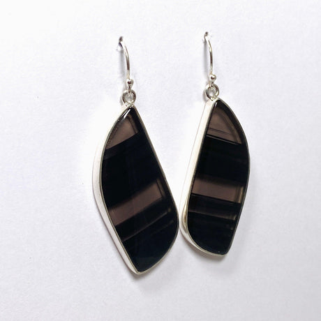 Midnight Obsidian Freeform Earrings KEGJ1501 - Nature's Magick