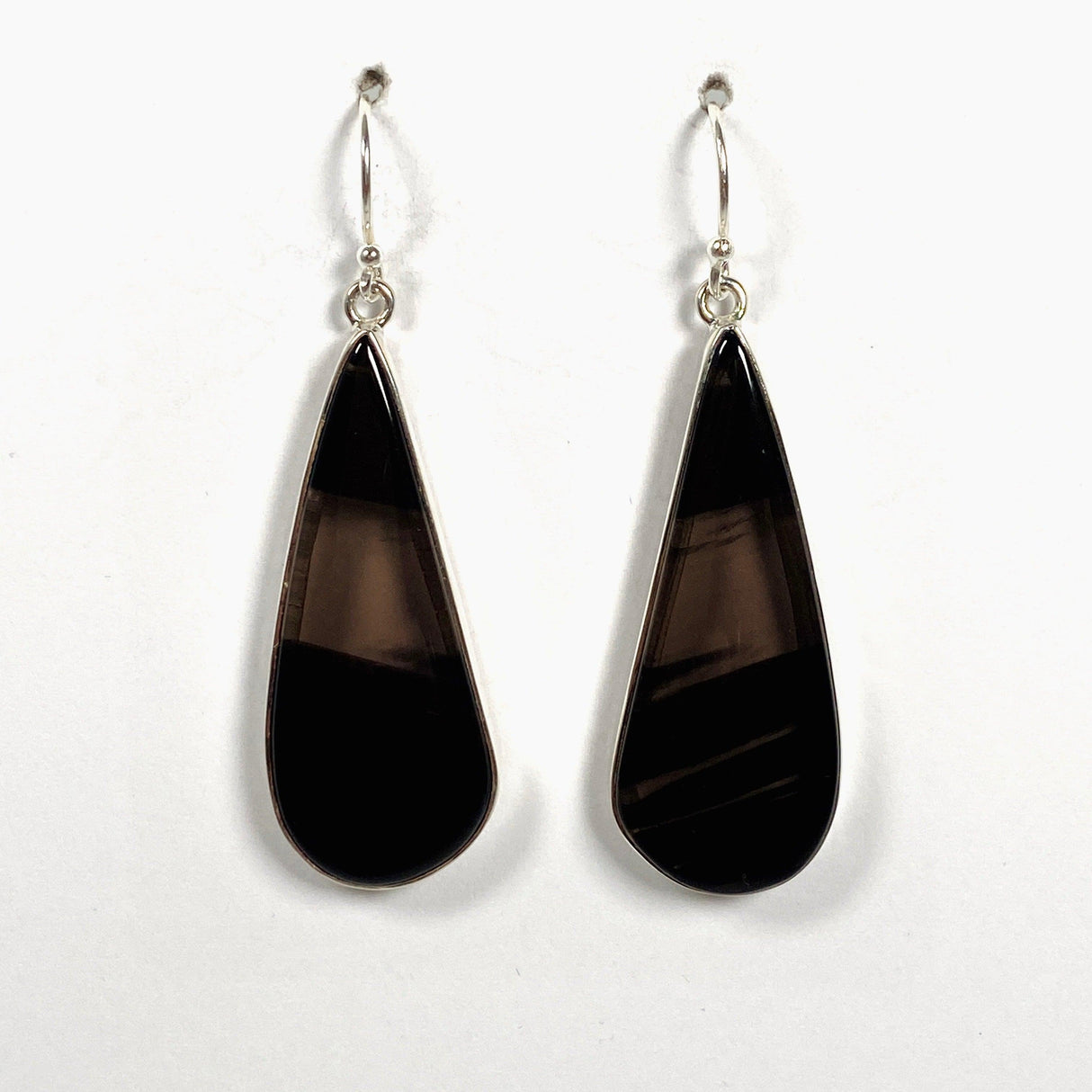 Midnight Obsidian teardrop earrings KEGJ1355 - Nature's Magick