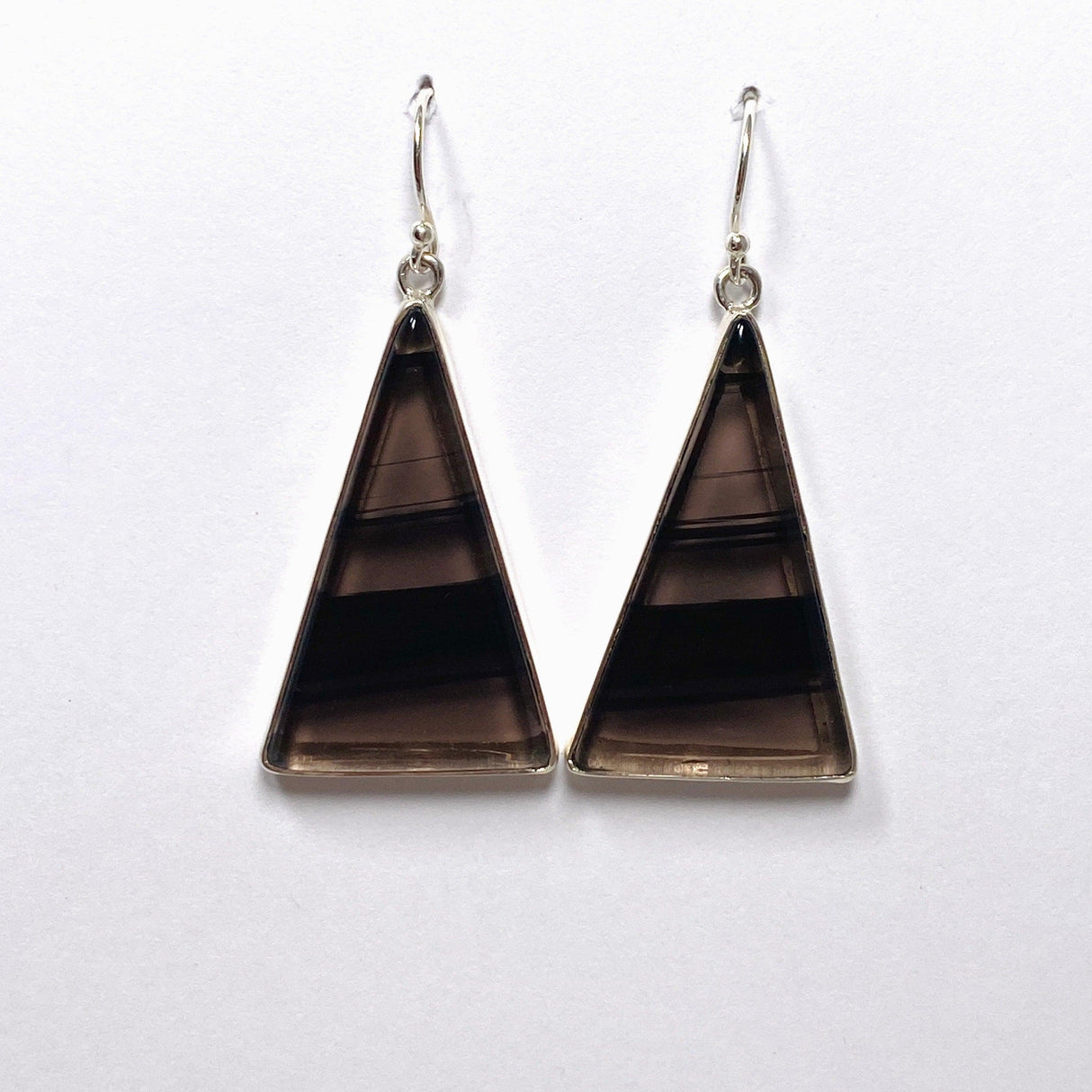 Midnight Obsidian Triangular Earrings KEGJ1499 - Nature's Magick