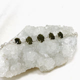 Moldavite 5-Stone Bracelet CGJ-02 - Nature's Magick