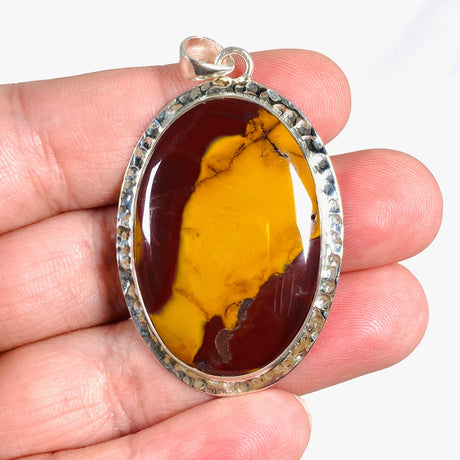 Mookaite Oval Pendant KPGJ4145 - Nature's Magick