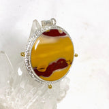 Mookaite Round Pendant in a Decorative Setting KPGJ4411 - Nature's Magick