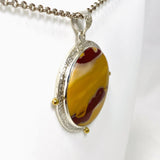 Mookaite Round Pendant in a Decorative Setting KPGJ4411 - Nature's Magick