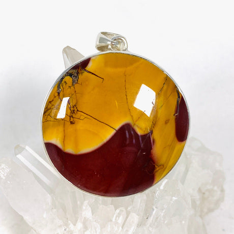 Mookaite Round Pendant KPGJ4146 - Nature's Magick