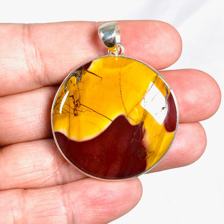 Mookaite Round Pendant KPGJ4146 - Nature's Magick