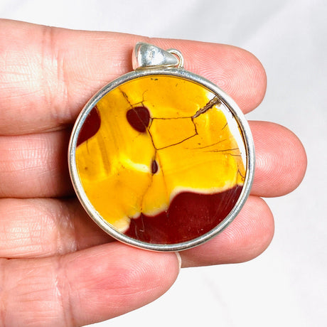 Mookaite Round Pendant KPGJ4146 - Nature's Magick