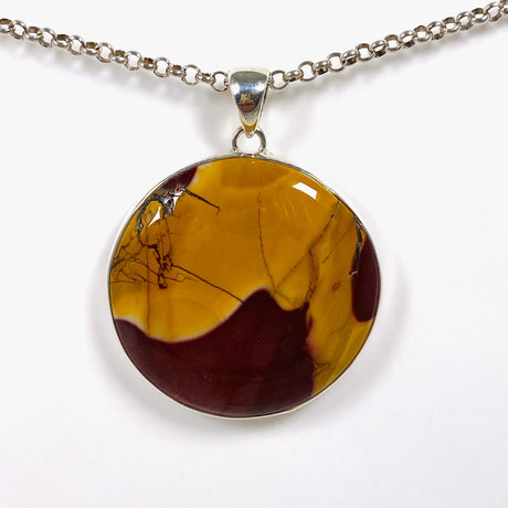 Mookaite Round Pendant KPGJ4146 - Nature's Magick