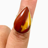 Mookaite Teardrop Cabochon Ring Size 7 KRGJ3390