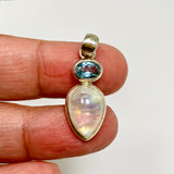Moonstone and Blue Topaz Multi-stone Pendant PPGJ1190
