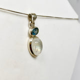 Moonstone and Blue Topaz Multi-stone Pendant PPGJ1190