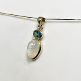 Moonstone and Blue Topaz Multi-stone Pendant PPGJ1190