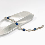Moonstone and Kyanite Oval Cabochon Bracelet PBGJ042