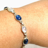 Moonstone and Kyanite Oval Cabochon Bracelet PBGJ042