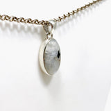 Moonstone and Tourmaline Oval Pendant KPGJ4236 - Nature's Magick