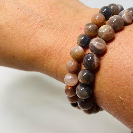 Moonstone (Black and Mixed Colour) Bracelet - Nature's Magick