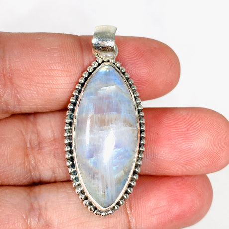 Moonstone Marquise Pendant KPGJ4033 - Nature's Magick