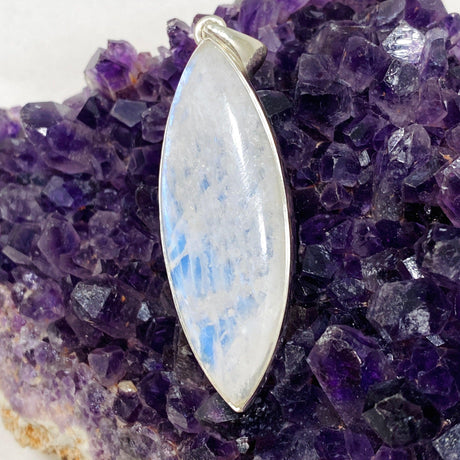 Moonstone Marquise Pendant KPGJ4255 - Nature's Magick