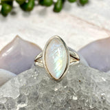 Moonstone marquise ring Size 7 KRGJ2189 - Nature's Magick