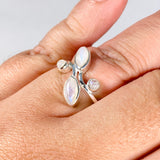 Moonstone Multi Stone Ring R3981 - Nature's Magick