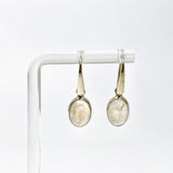 Moonstone Oval Cabochon Earrings PEGJ391