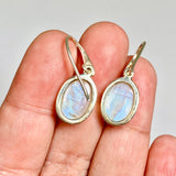 Moonstone Oval Cabochon Earrings PEGJ392