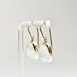 Moonstone Oval Cabochon Earrings PEGJ392