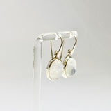 Moonstone Oval Cabochon Earrings PEGJ392