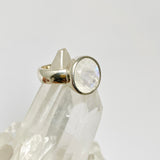 Moonstone Oval Faceted Ring Size 5 PRGJ931