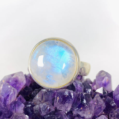 Moonstone Oval Ring s.11 KRGJ3014 - Nature's Magick