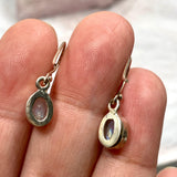 Moonstone petite oval faceted earrings R2363-MSO - Nature's Magick