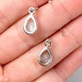 Moonstone petite teardrop faceted earrings R2363-MSD - Nature's Magick