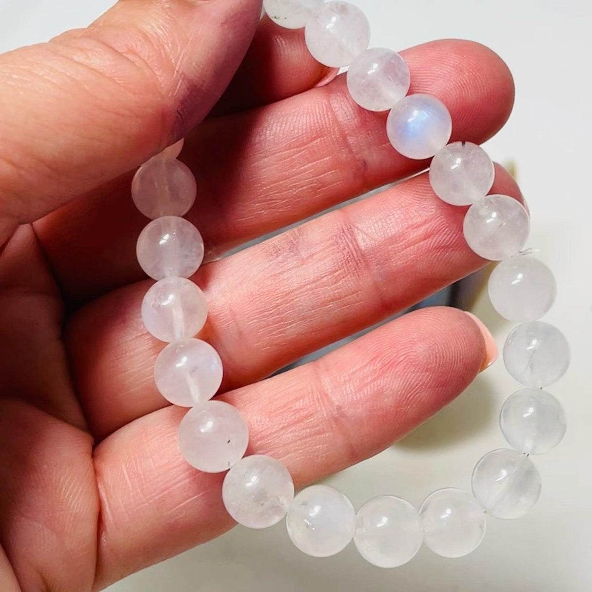 Moonstone (Rainbow) bracelet - Nature's Magick