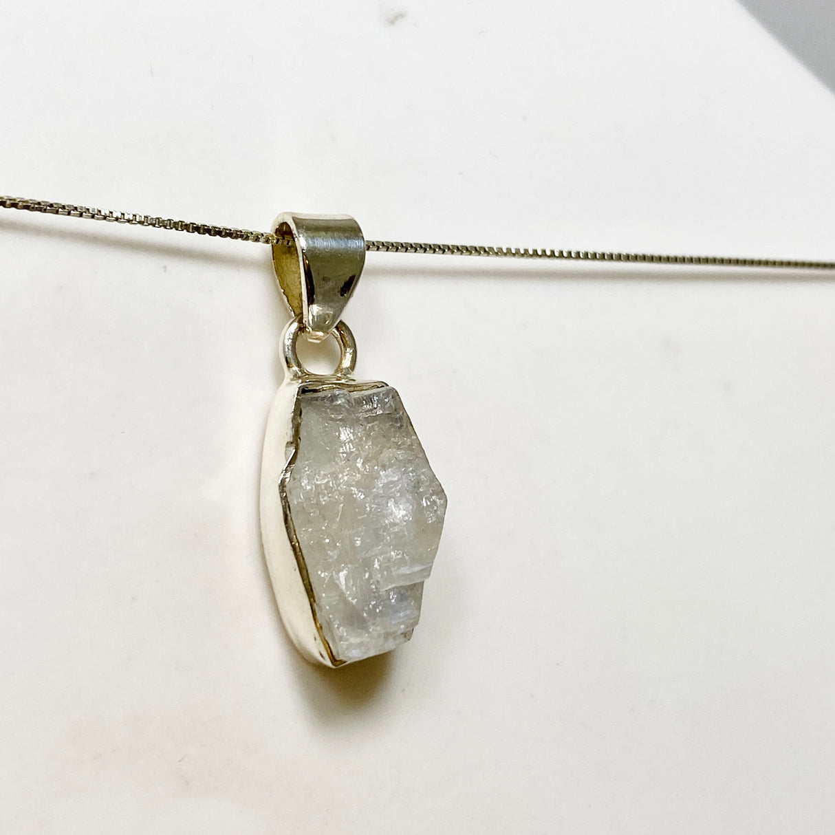 Moonstone Raw Crystal Pendant PPGJ1112
