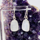 Moonstone Rectangular Earrings KEGJ1392 - Nature's Magick