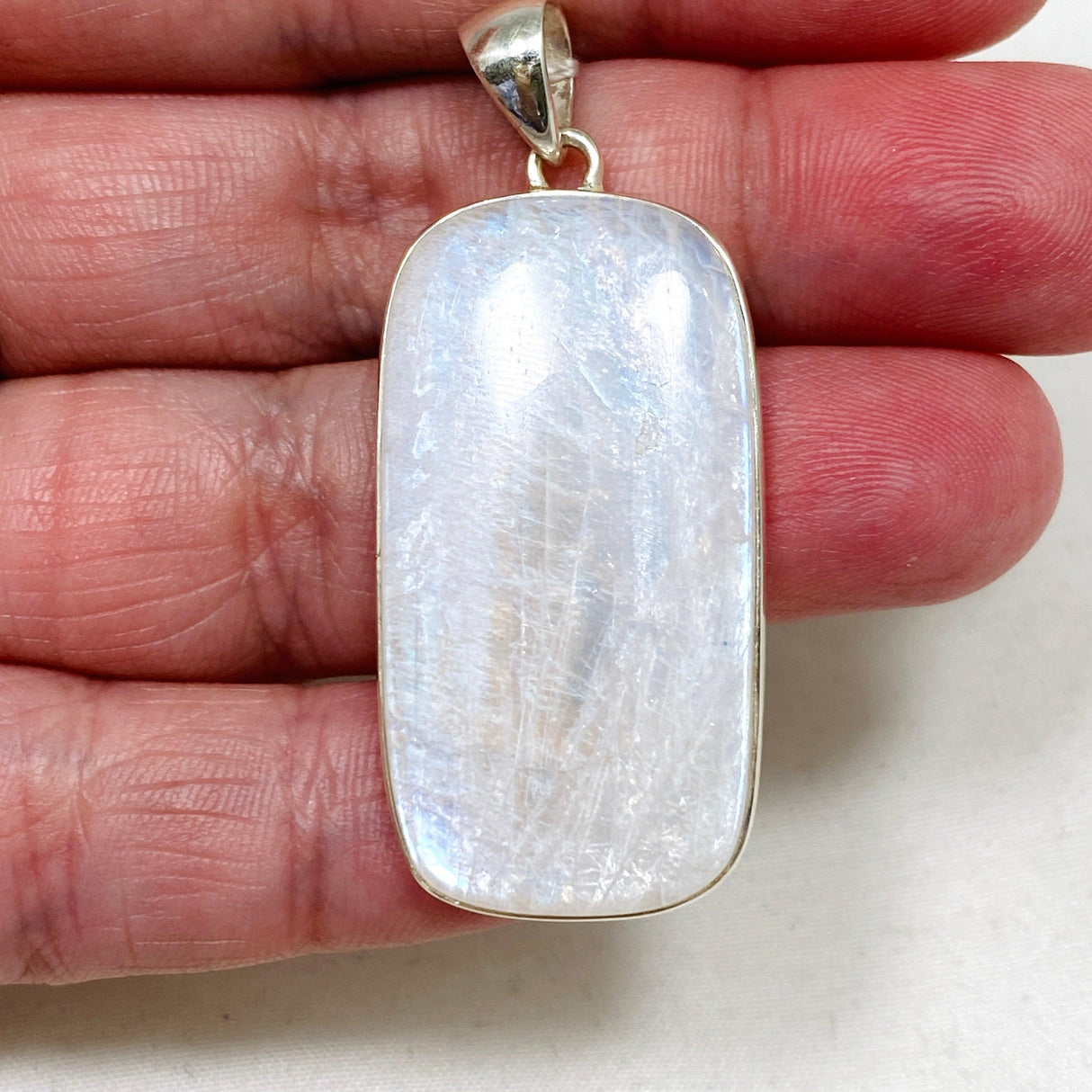 Moonstone Rectangular Pendant KPGJ4257 - Nature's Magick