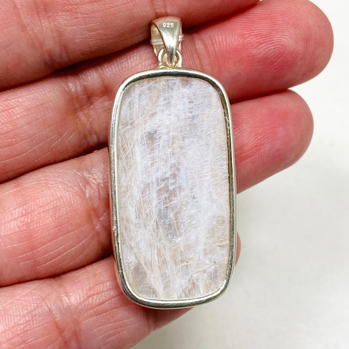 Moonstone Rectangular Pendant KPGJ4257 - Nature's Magick